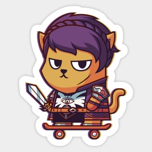 CatSoki Catssandra Sticker